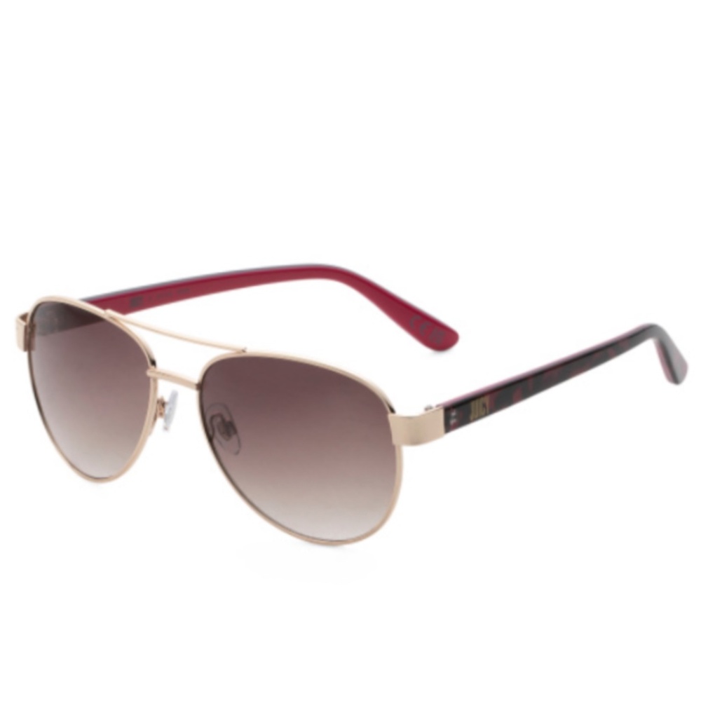 NWOT JUICY COUTURE 57mm Kyan Aviator Sunglasses